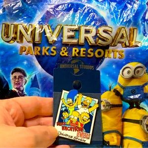 Universal studios park 2024 Simpsons pin / best vacation ever!